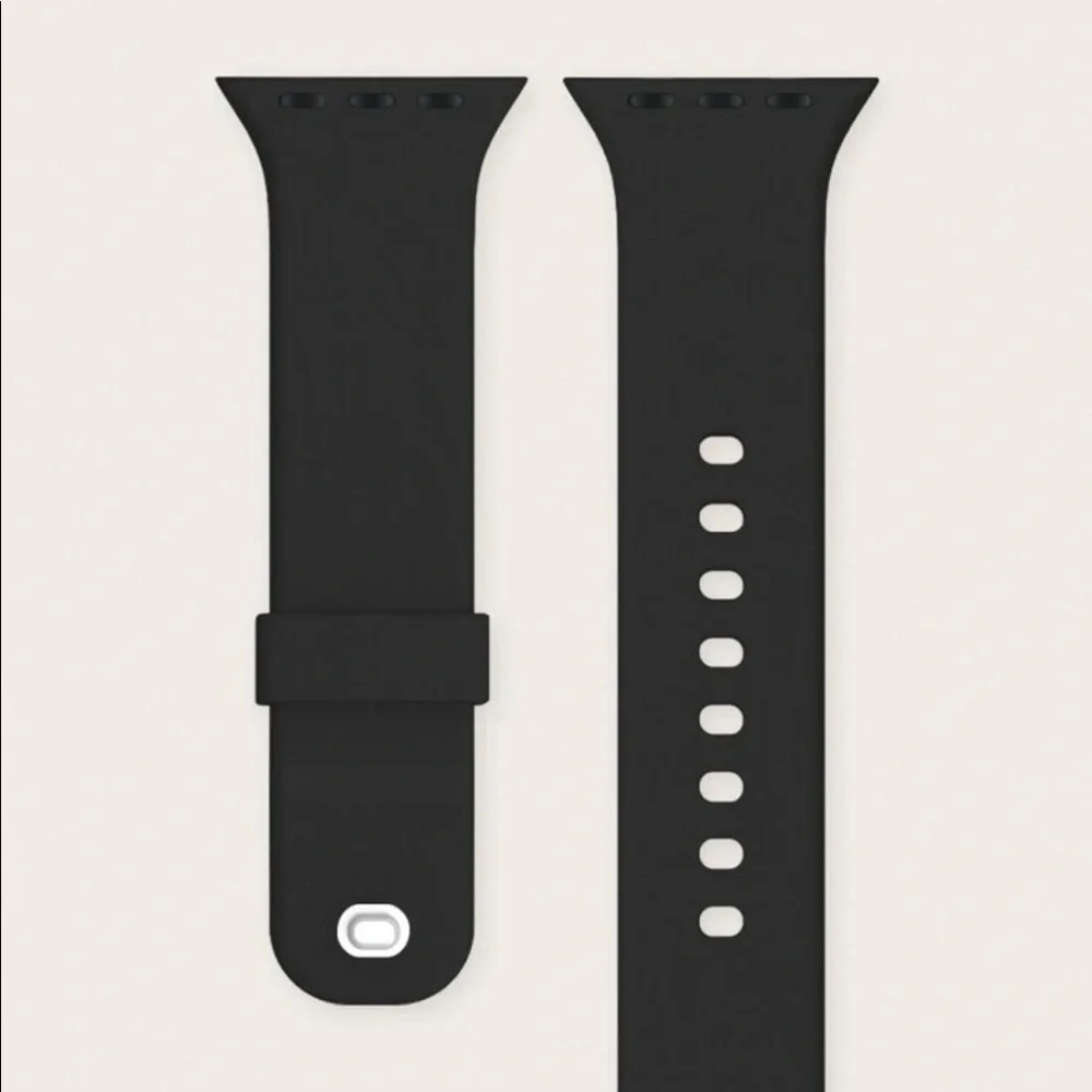 Iwatch black plain band